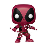 Funko Pop! & Tee: Marvel - Deadpool Holiday - S